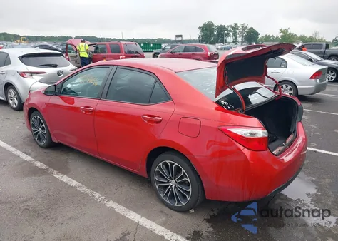 2014 Toyota Corolla S Plus from USA, damaged, VIN 2T1BURHE1EC039162